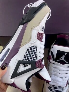 Air Jordan 4 Retro PSG Paris Saint-Germain -Men’s Athletic Shoes Sneakers